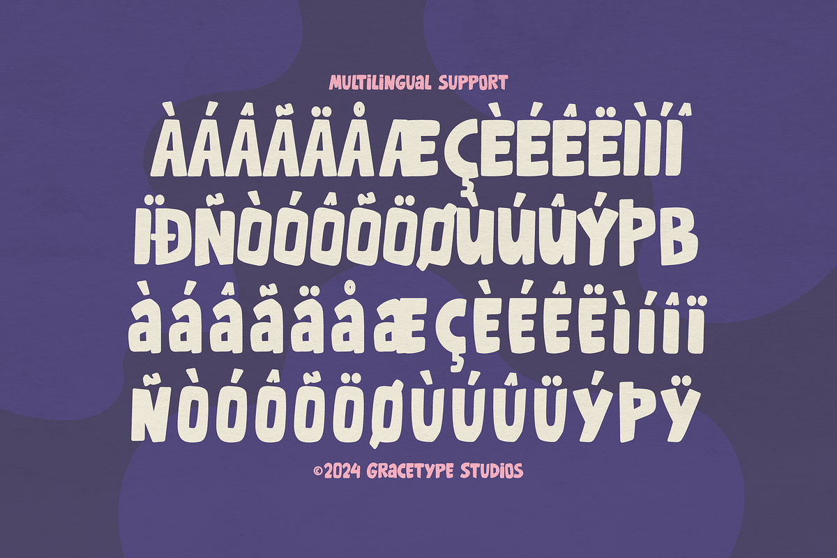 Wubbo Jumble | Hand Drawn Font, a Handwritten Font by gracetype_studio (Photo 12 of 12)