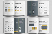 Brand Guideline Layout, a Brochure Template by MightyDesign (Thumbnail 3 of 6)