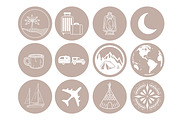 Instagram Travel Template Bundle, a Social Media Template by idArt (Thumbnail 4 of 8)