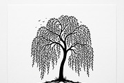 Elegant dream tree silhouette design, a Healthcare Illustration by Amazin_art (Thumbnail 27 of 49)