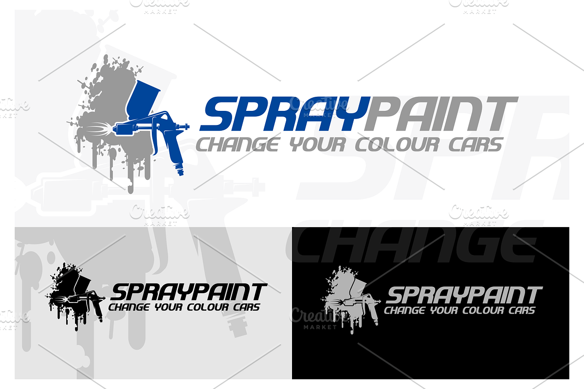 SPRAY PAINT CARS, a Branding & Logo Template by Dante art12 (Photo 2 of 3)