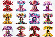 Gnome girl gnome clipart spring clip, an Illustration by RobertsArt (Thumbnail 2 of 7)
