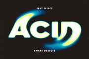Acid Text Effect, a Layer Style Add-On by Design Squad (Thumbnail 1 of 8)
