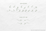 Salt and Sea Calligraphy Font, a Handwritten Font by Beck McCormick (Thumbnail 10 of 10)