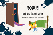 Help! Monsters!!!, an Animal Illustration by Lunoceros (Thumbnail 4 of 4)