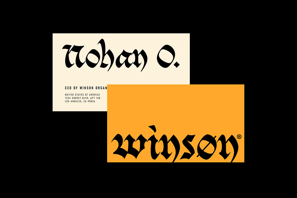 Fairyesta - Blackletter Gothic Font, a Blackletter Font by Typia Nesia (Photo 10 of 12)