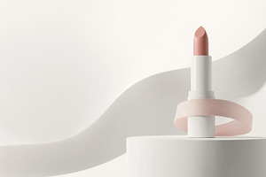Elegant lipstick display, a Photo by Beautiful things
