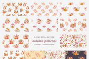 Autumn watercolor collection, an Illustration by BrushArtDesigns (Thumbnail 5 of 9)