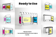 Bus Stand Mockup PSD file., an Advertising Mockup by samsulpassive (Thumbnail 2 of 3)