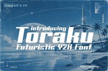 Toraku - Futuristic Y2K Display