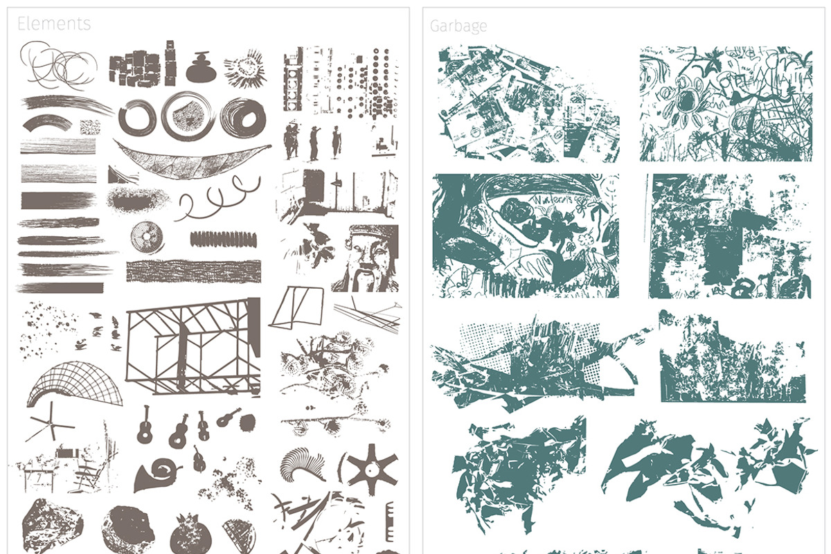 Creative vector elements collection, a Background Graphic by Digithings (Photo 7 of 9)