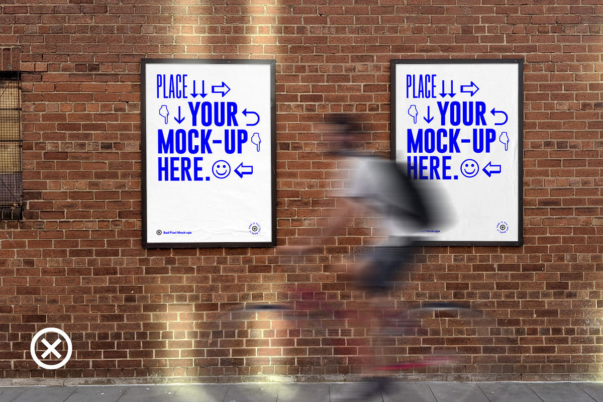 Street Poster Mockup, a Print Template by Dead Pixel Mockups (Photo 1 of 3)