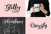 Joyful Letters font duo, a Script Font by HowJoyful  (Thumbnail 3 of 13)