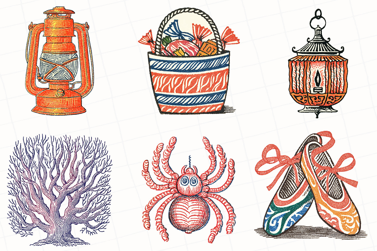 Doodle Halloween Sublimation Clipart, an Illustration by OK Design (Photo 5 of 5)