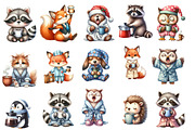 Morning Mood Animal and Coffee, an Illustration by Designworld (Thumbnail 3 of 5)