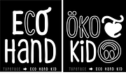 FONT | Eco Hand Kid, a Sans Serif Font by Typo Graphic Design (Thumbnail 6 of 6)
