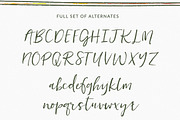 Heathrow Font, a Script Font by Angie Makes (Thumbnail 7 of 8)