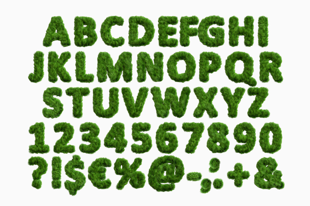 Green Fur Font, a Sans Serif Font by Handmadefont (Photo 2 of 11)