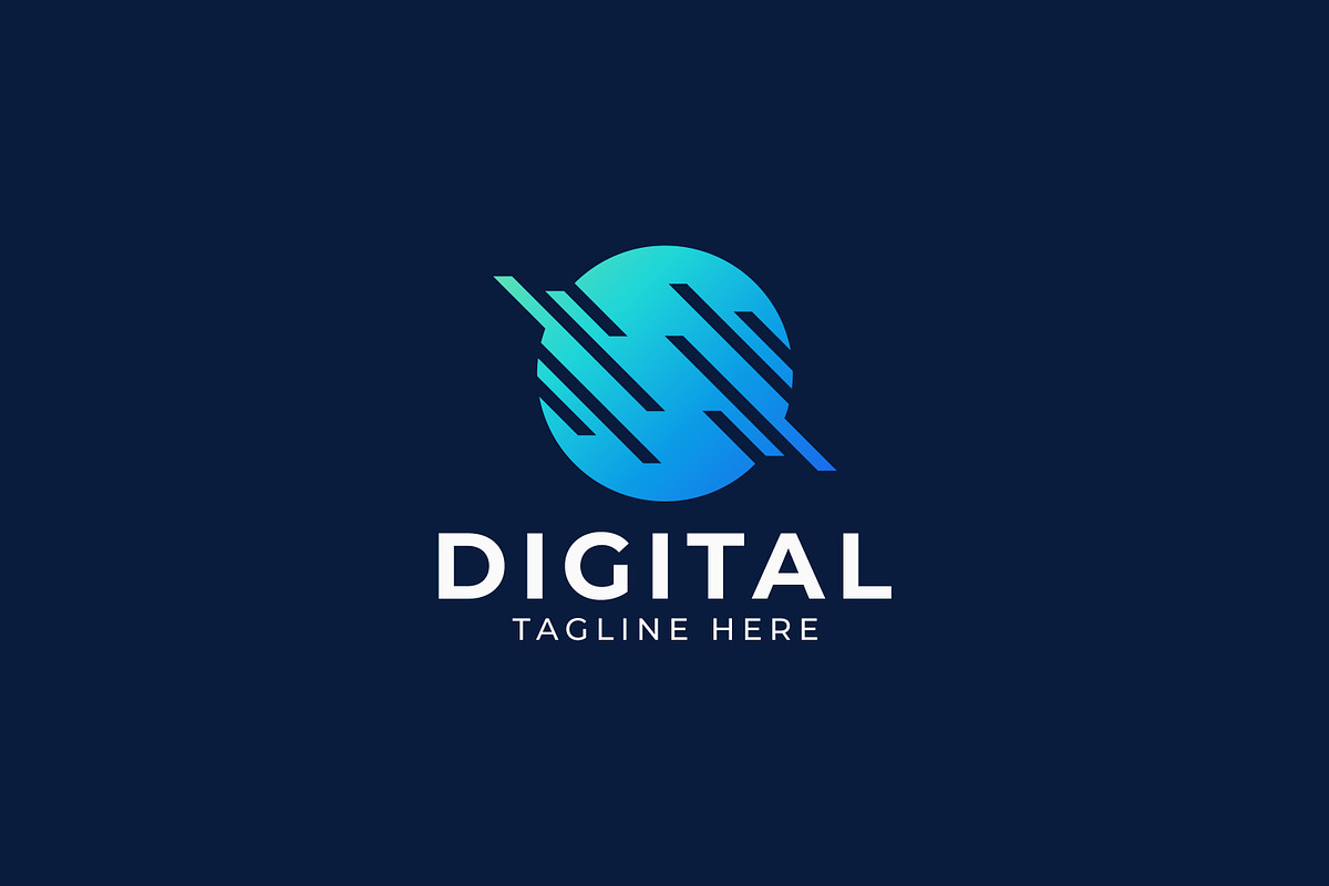 Digital Data Speed Broadband Tech, a Branding & Logo Template by Signatoro (Photo 3 of 3)