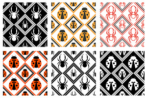 Set of Patterns with Insects