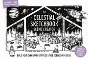 Celestial Sketchbook - Scene Creator, an Illustration by The Artifex Forge (Thumbnail 1 of 17)