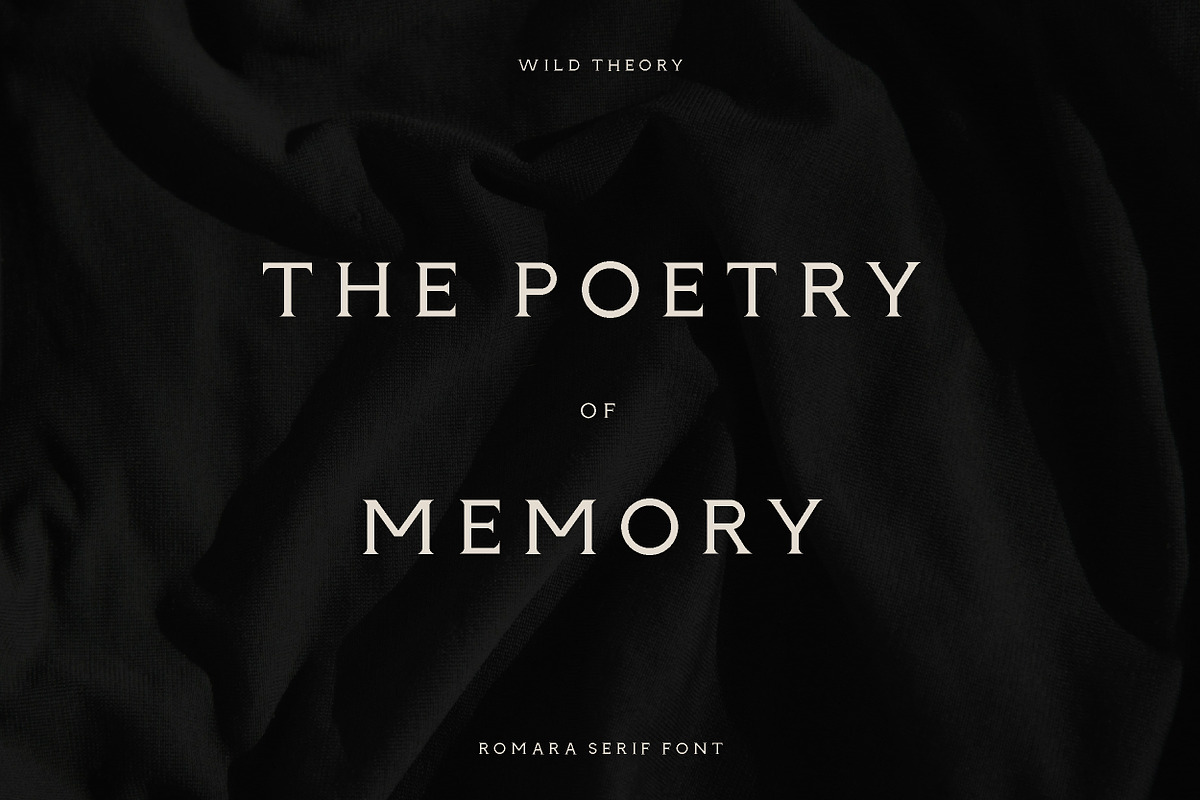 Romara | Elegant & Modern Serif Font, a Font by Wild Theory (Photo 6 of 16)