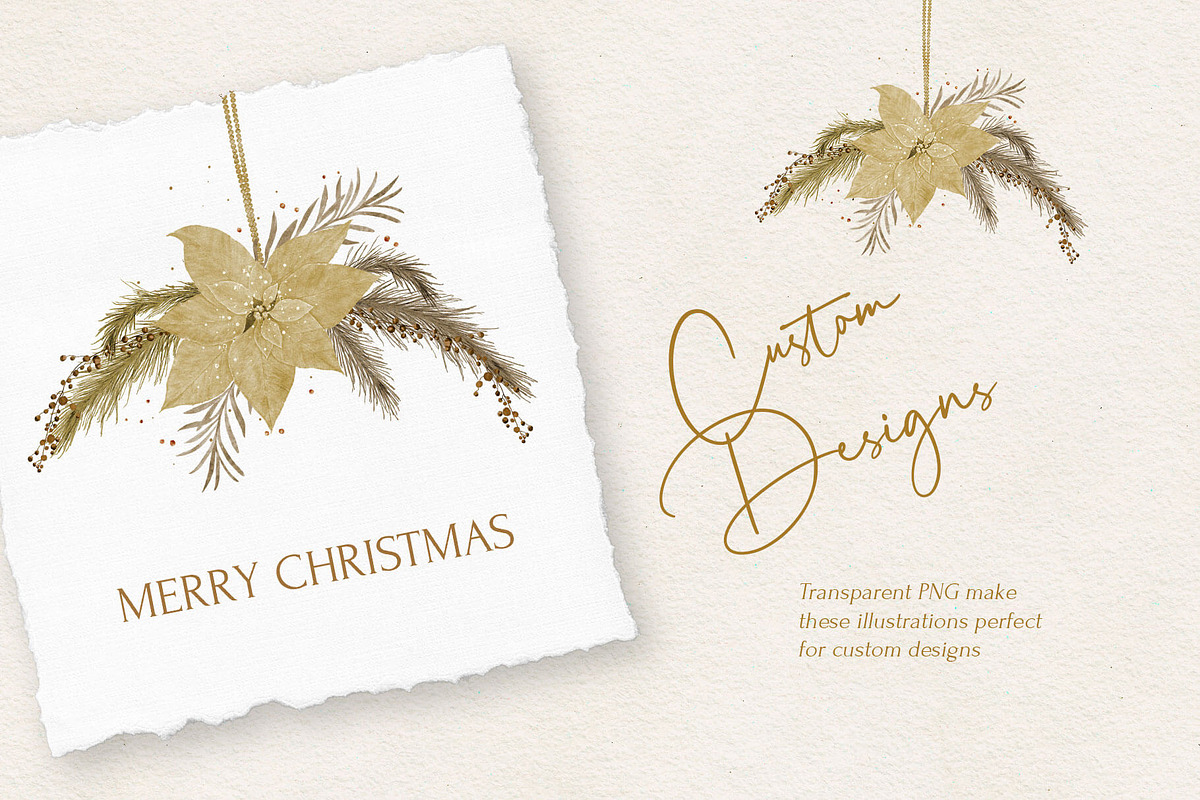 Christmas Ornaments Clipart, a Decorative Illustration by Maggie Stilwell Design (Photo 4 of 10)