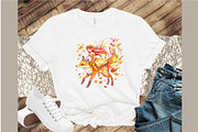 Watercolor Fall Forest Fairy Clipart, an Illustration by Sublimation Artist (Thumbnail 4 of 6)