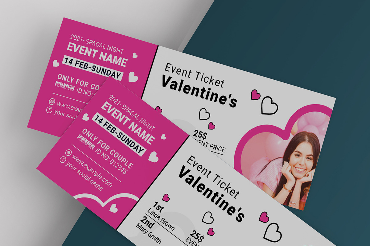 New Event Ticket Template Design