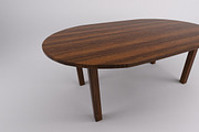 Rustic Table, a Furniture 3D Model by kjpargeterimages (Thumbnail 1 of 3)