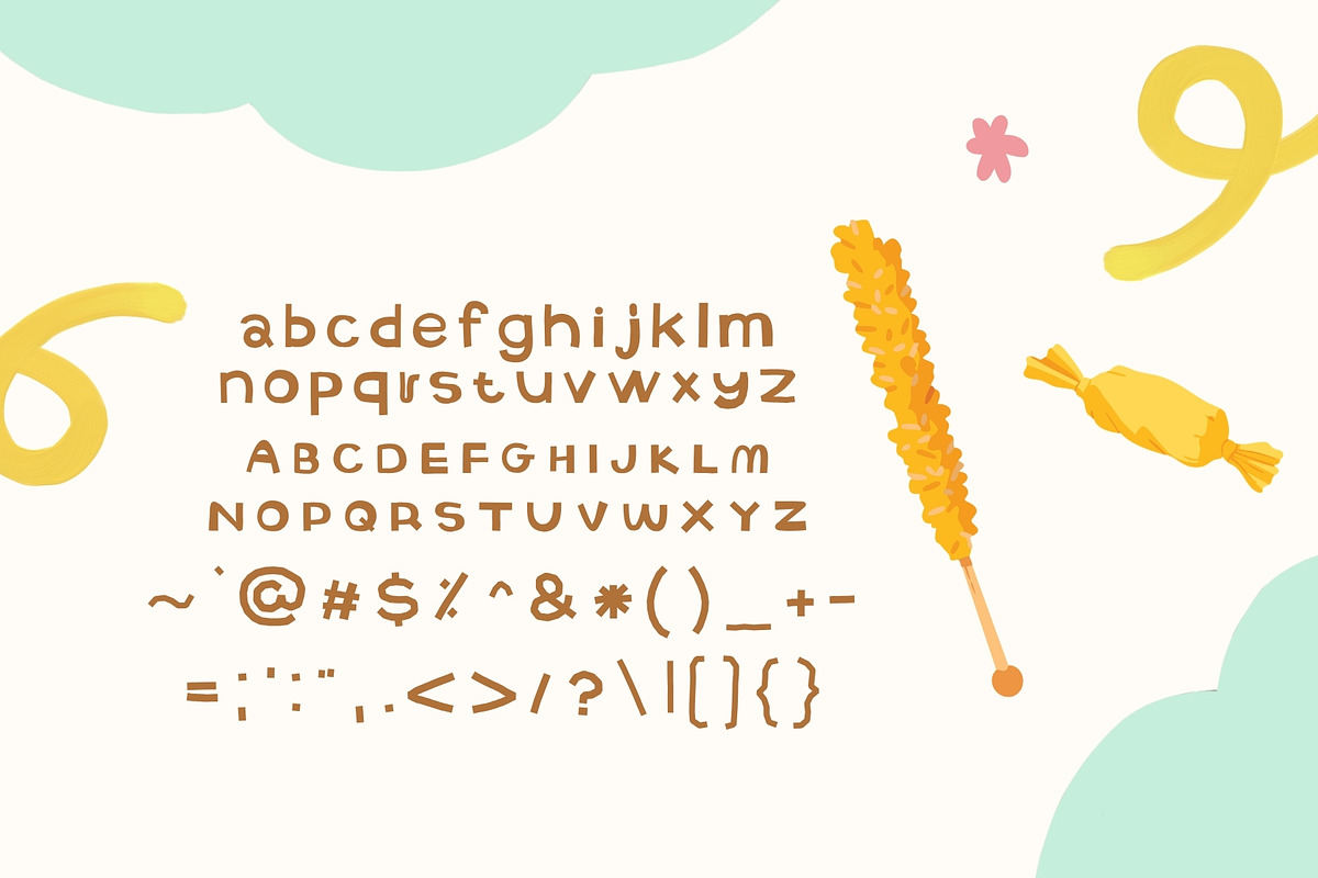 Happy Days - Handmade Cutout Font, a Sans Serif Font by HipFonts (Photo 4 of 9)
