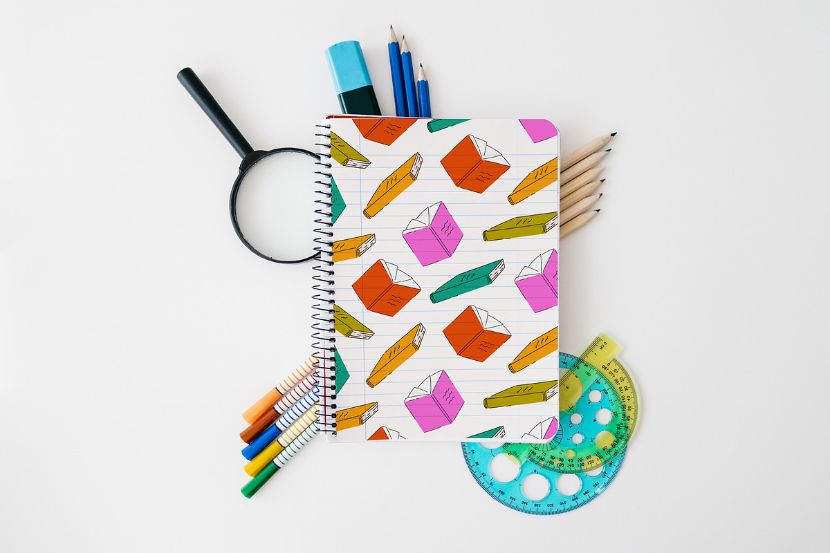 Back to School Pattern, a Pattern Graphic by Groovy Arts (Photo 2 of 5)