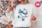 Cute Polar bear. Clipart, PNG., an Animal Illustration by KENO Mascots (Thumbnail 3 of 8)