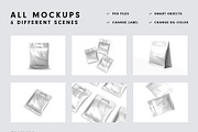 Packaging Plastic Pouch Mockups, a Cups & Container Mockup by Graphicsfuel (Thumbnail 11 of 11)