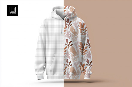 Unisex Hoody Floating Mockup PSD, a Hoody Mockup by 1001 mockups