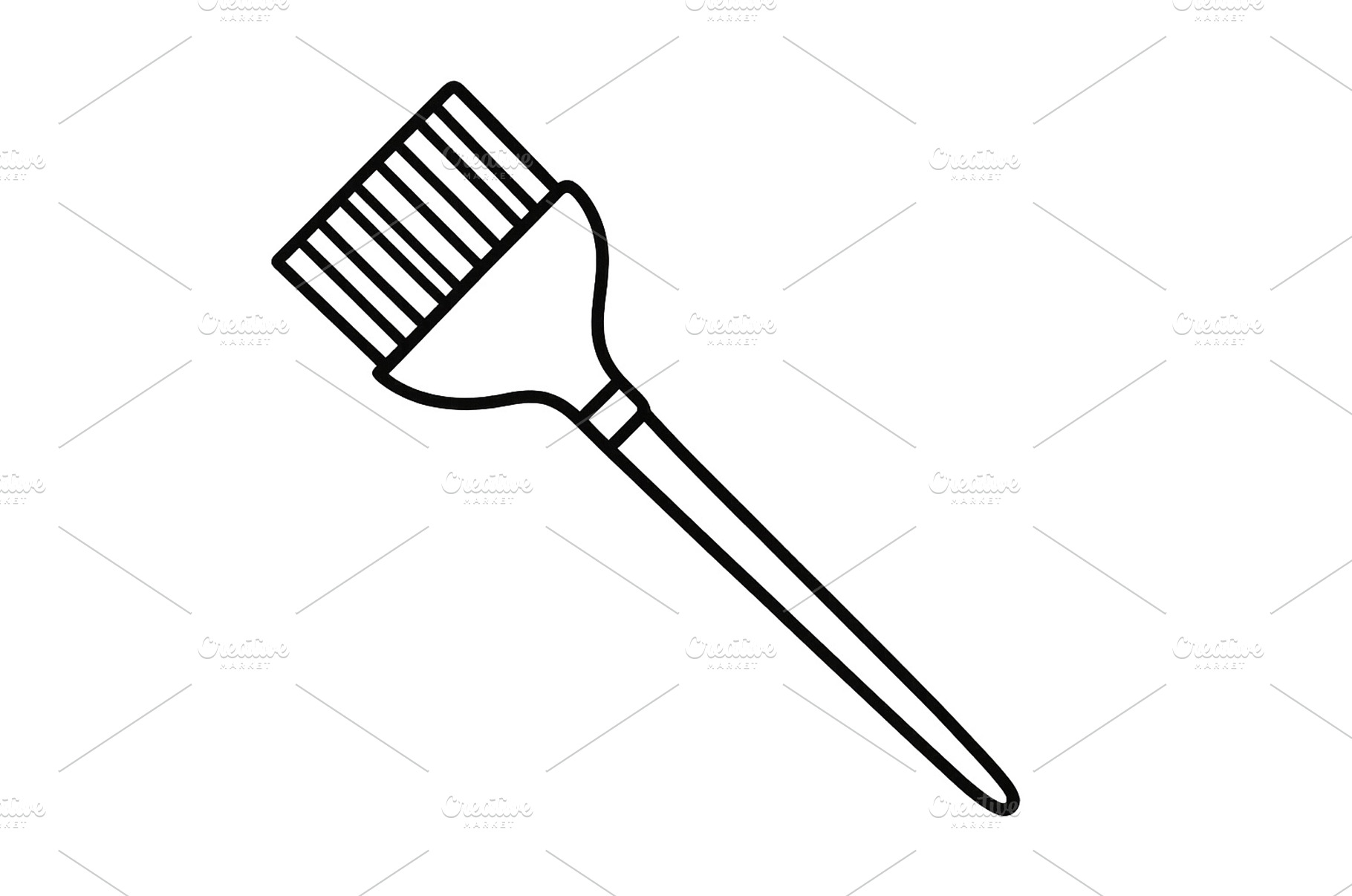 Brush used for applying hair color, a Beauty & Fashion Photo by ZinetroN