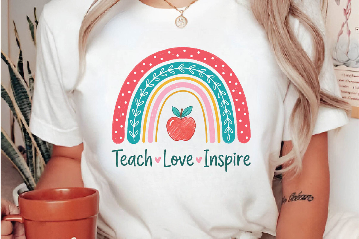 Retro Back To School Sublimation Png, a Seasonal Illustration by DreamPrint404 (Photo 5 of 6)