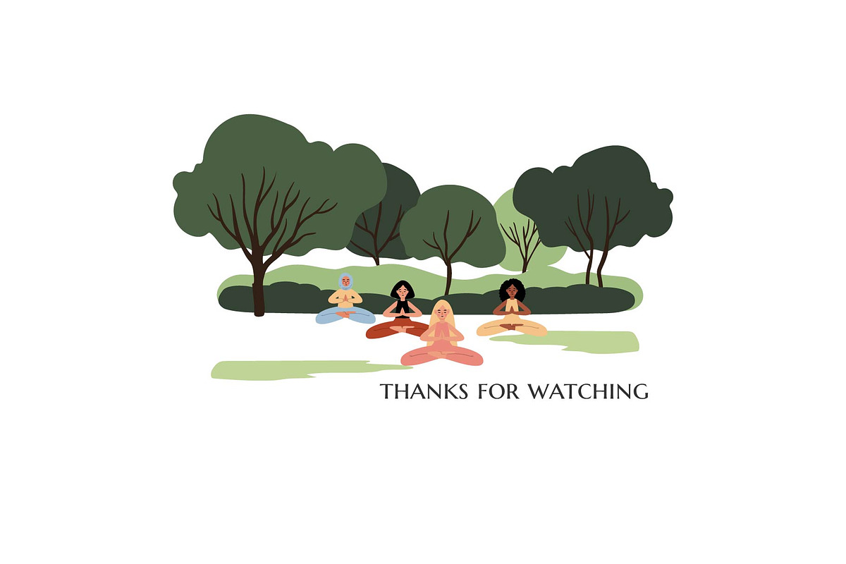 Diverse People in Park Illustration, a Person Illustration by LyubovZaytseva (Photo 8 of 8)