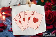 I Love You Playing Card PNG, an Illustration by Canvas Craft (Thumbnail 1 of 7)