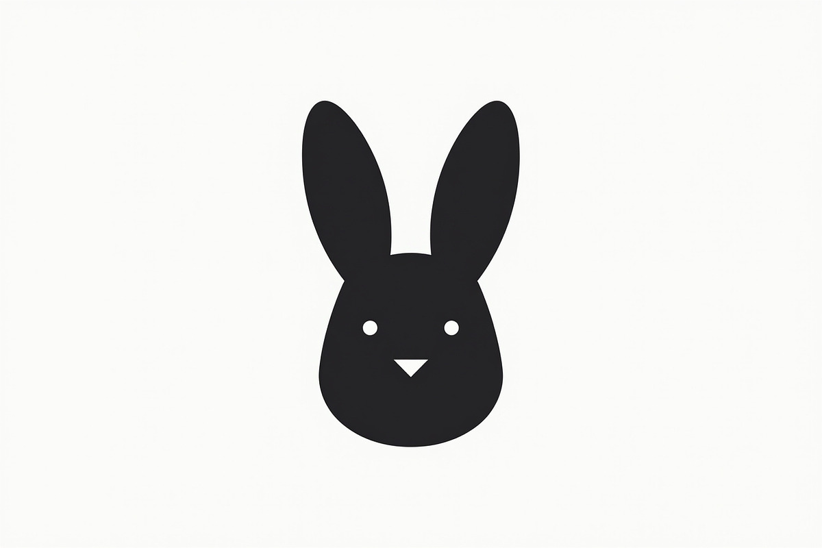 Minimal Bunny Head Set, an Illustration by Gfx_Store (Photo 4 of 7)