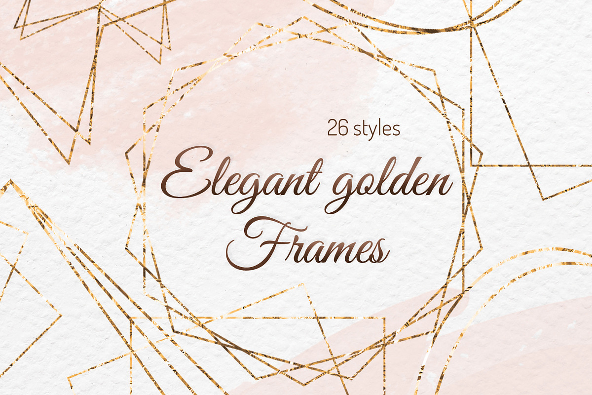 Elegant golden frames, an Object Graphic by SweetRenieDesigns (Photo 1 of 6)