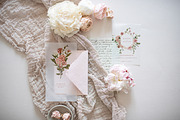 Blush Garden- Watercolor Floral set, a Texture Illustration by Grace Noboa Illustrations (Thumbnail 5 of 10)