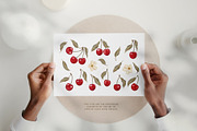 Cherry - Pattern Collection, a Pattern Graphic by PatrushevaYana (Thumbnail 8 of 11)