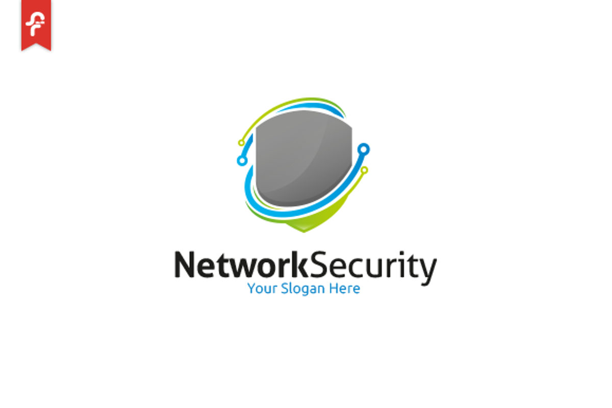 Network Security Logo, a Branding & Logo Template by ft.studio
