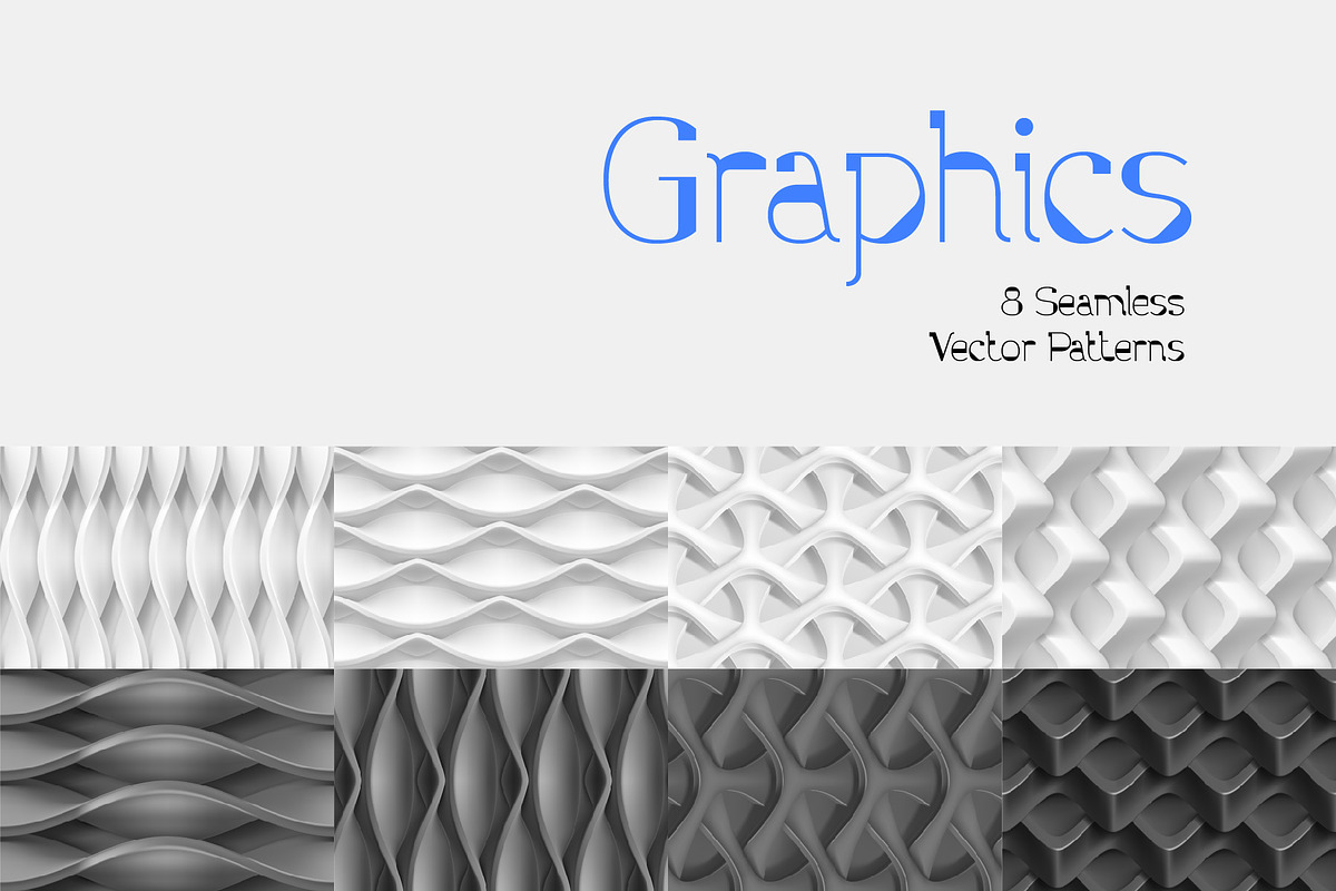 Parallax font and graphics preview 5