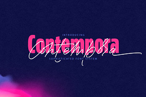 Contempora Font Family