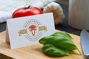 36 Restaurant Logos and Badges, a Branding & Logo Template by Vasya Kobelev (Thumbnail 17 of 20)