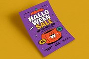 Halloween Sale Event Flyer, a Flyer Template by Guuver (Thumbnail 3 of 3)