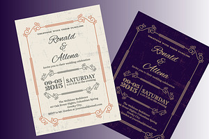 Wedding Invitation Vol-1, an Invitation Template by emotions76