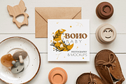 Boho Baby Mockup + Photo Bundle, a Books & Magazine Mockup by Ashley Alexandra Design (Thumbnail 8 of 10)